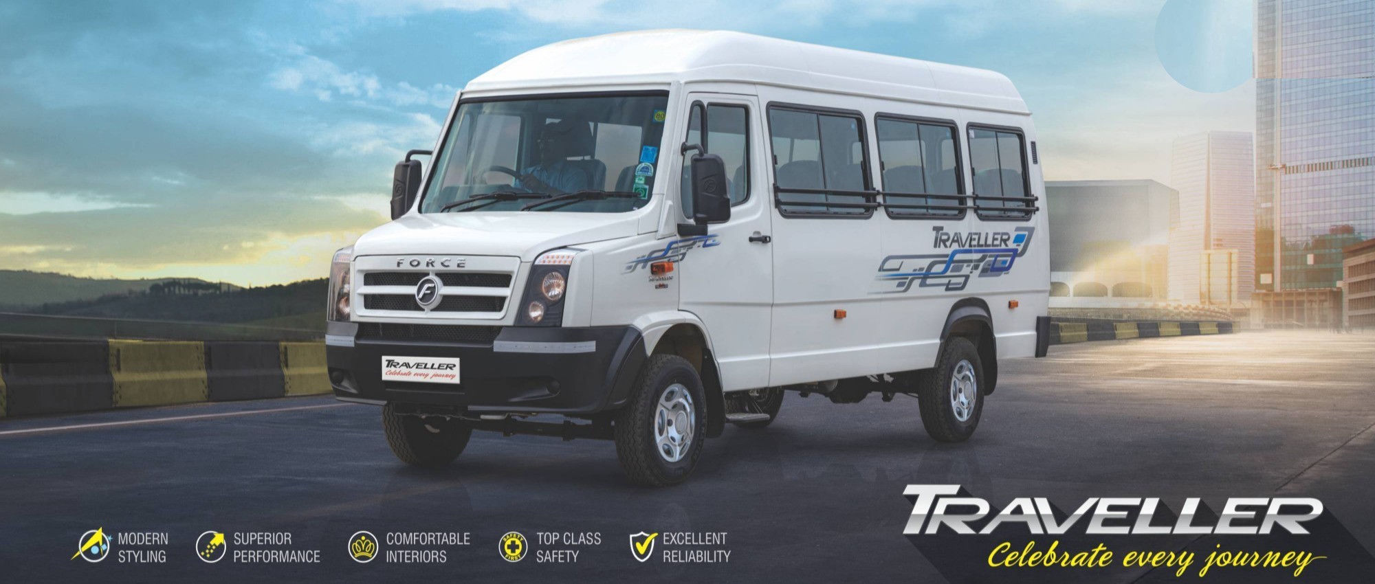 Hyderabad Force Vehicles  Bus  Traveller  Ambulance  Trax