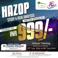 Join HAZOP Study risk and Analysis  course in Kerala